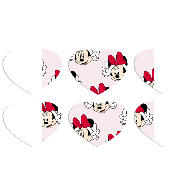 Магнитные фотопазлы Сердце 50 на 50 набор 6 штук 