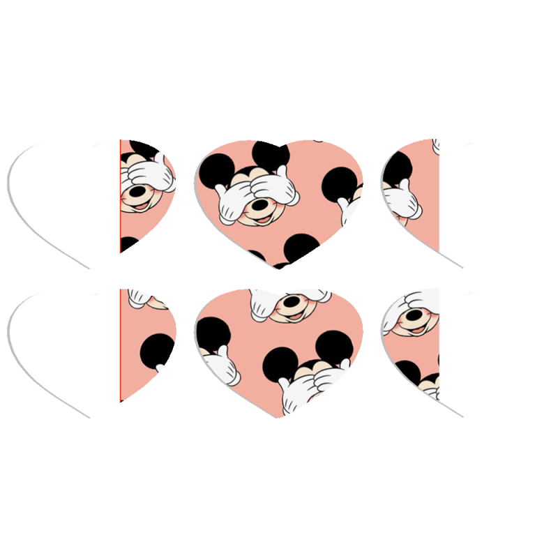 Магнитные фотопазлы Сердце 50 на 50 набор 6 штук 