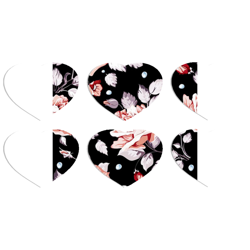 Магнитные фотопазлы Сердце 50 на 50 набор 6 штук 