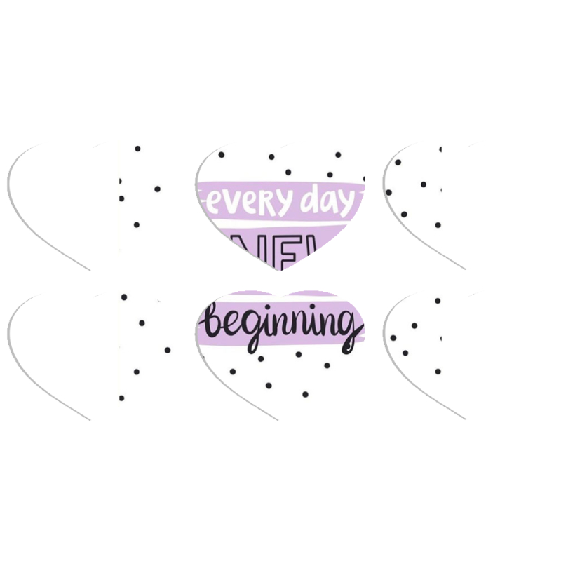 Магнитные фотопазлы Сердце 50 на 50 набор 6 штук 