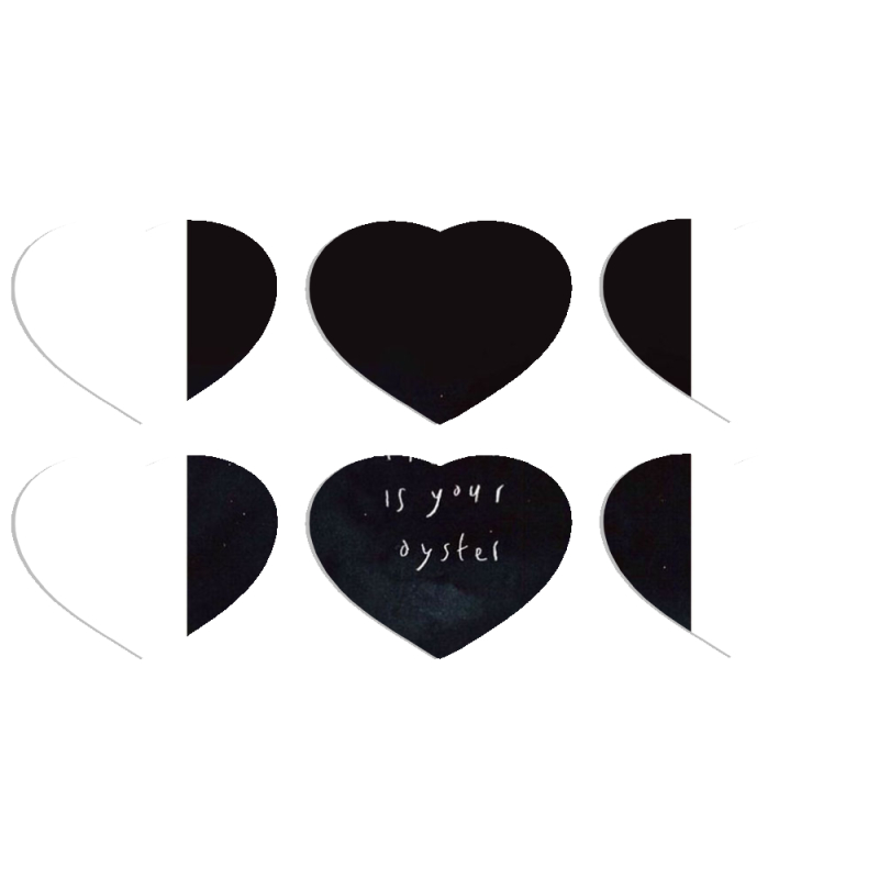 Магнитные фотопазлы Сердце 50 на 50 набор 6 штук 