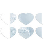 Магнитные фотопазлы Сердце 50 на 50 набор 6 штук 