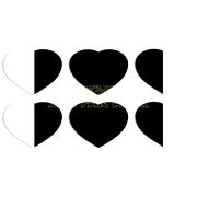 Магнитные фотопазлы Сердце 50 на 50 набор 6 штук 