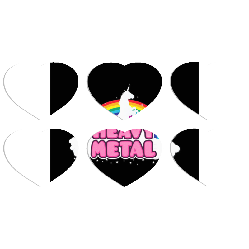 Магнитные фотопазлы Сердце 50 на 50 набор 6 штук 