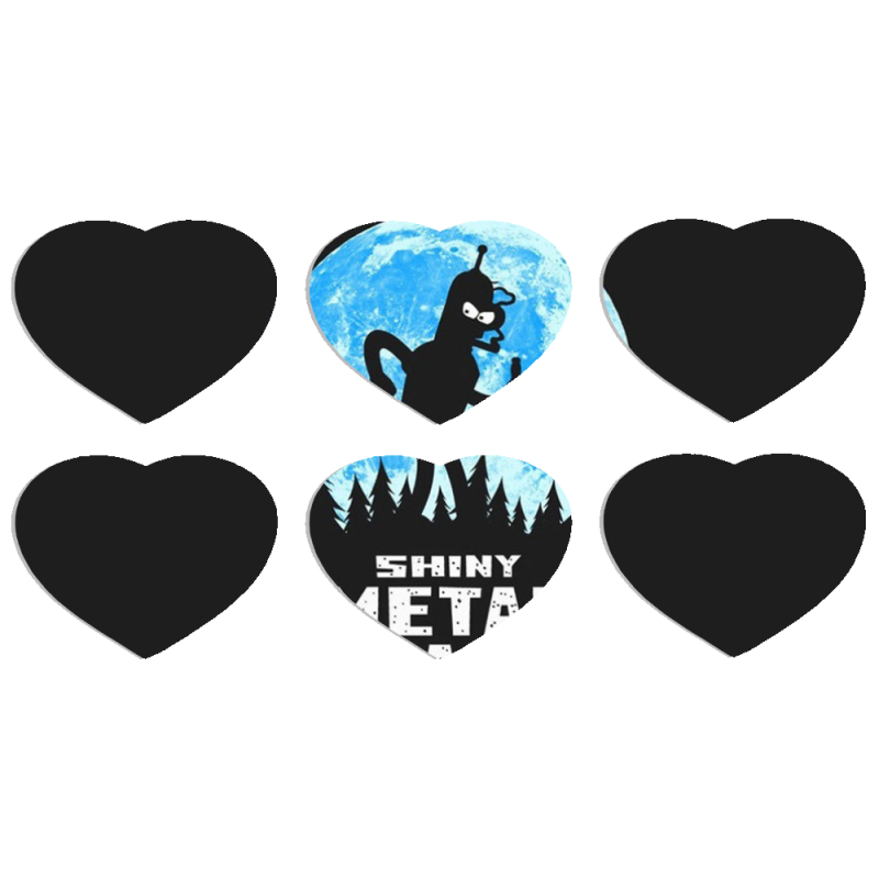 Магнитные фотопазлы Сердце 50 на 50 набор 6 штук 