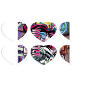 Магнитные фотопазлы Сердце 50 на 50 набор 6 штук 