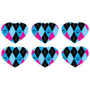 Магнитные фотопазлы Сердце 50 на 50 набор 6 штук 