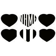 Магнитные фотопазлы Сердце 50 на 50 набор 6 штук 