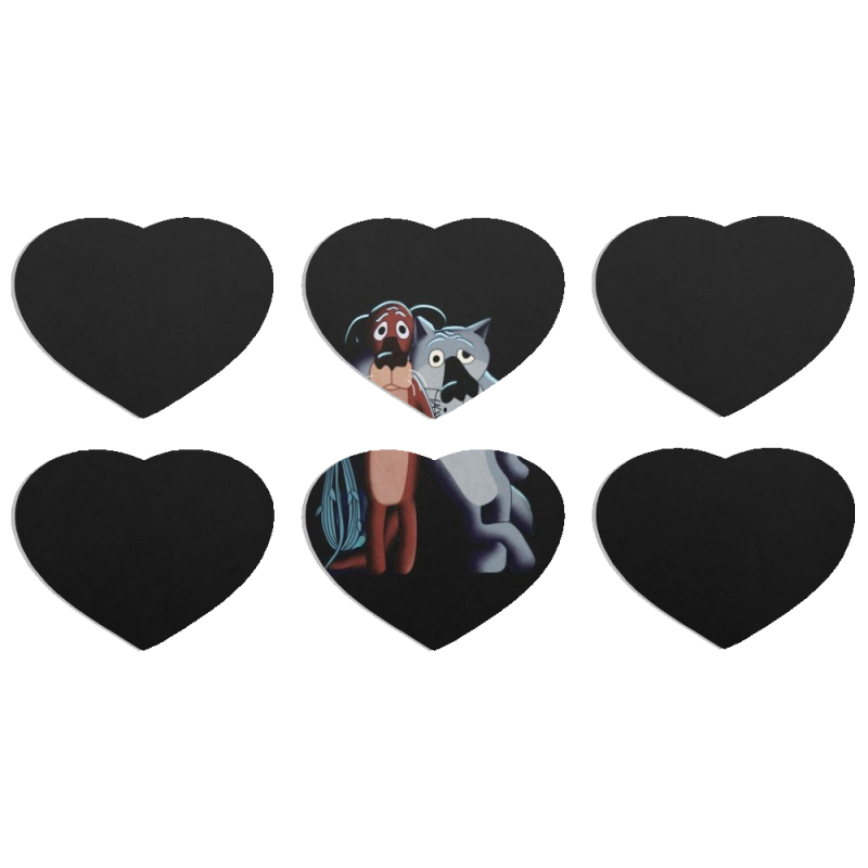 Магнитные фотопазлы Сердце 50 на 50 набор 6 штук 