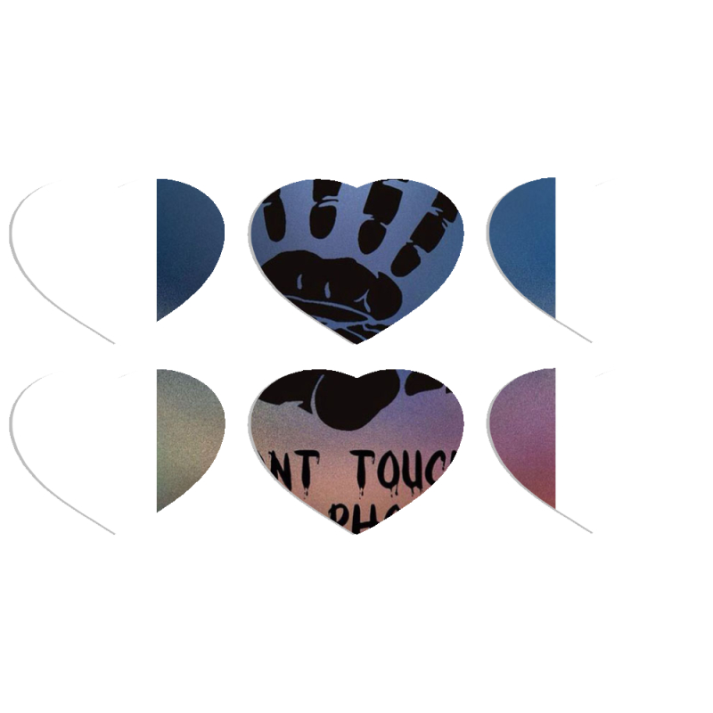 Магнитные фотопазлы Сердце 50 на 50 набор 6 штук 