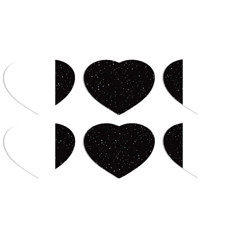 Магнитные фотопазлы Сердце 50 на 50 набор 6 штук 