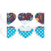 Магнитные фотопазлы Сердце 50 на 50 набор 6 штук 