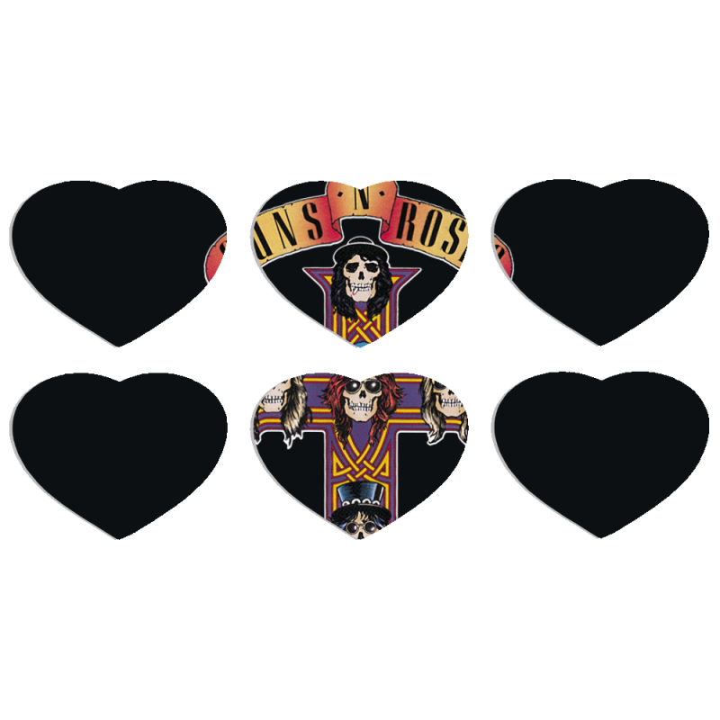 Магнитные фотопазлы Сердце 50 на 50 набор 6 штук 