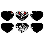 Магнитные фотопазлы Сердце 50 на 50 набор 6 штук 