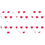 Магнитные фотопазлы Сердце 50 на 50 набор 6 штук 