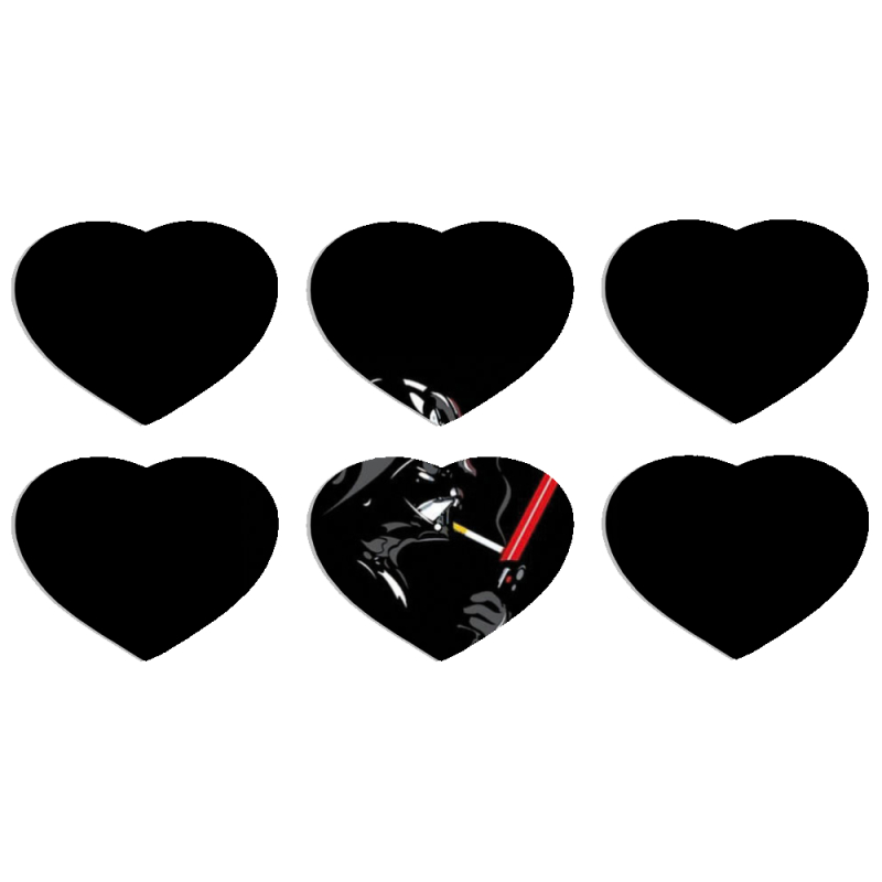 Магнитные фотопазлы Сердце 50 на 50 набор 6 штук 