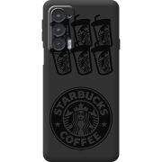 Черный чехол BoxFace Motorola Edge 20 Black Coffee