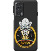 Черный чехол BoxFace Motorola Edge 20 NASA Spaceship