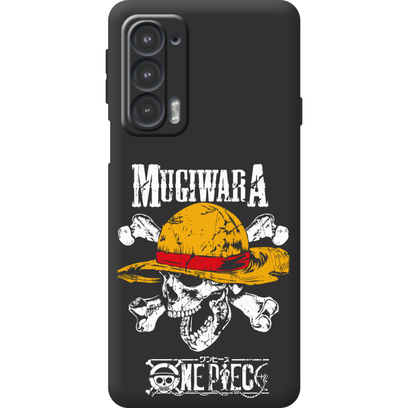 Черный чехол BoxFace Motorola Edge 20 One Piece Большой куш