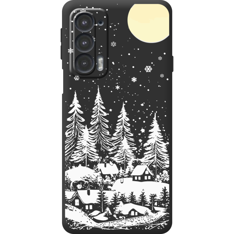 Черный чехол BoxFace Motorola Edge 20 