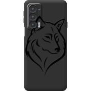 Черный чехол BoxFace Motorola Edge 20 Wolf