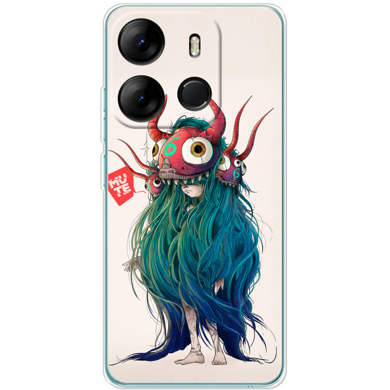 Чехол BoxFace Tecno Spark Go 2023 Monster Girl