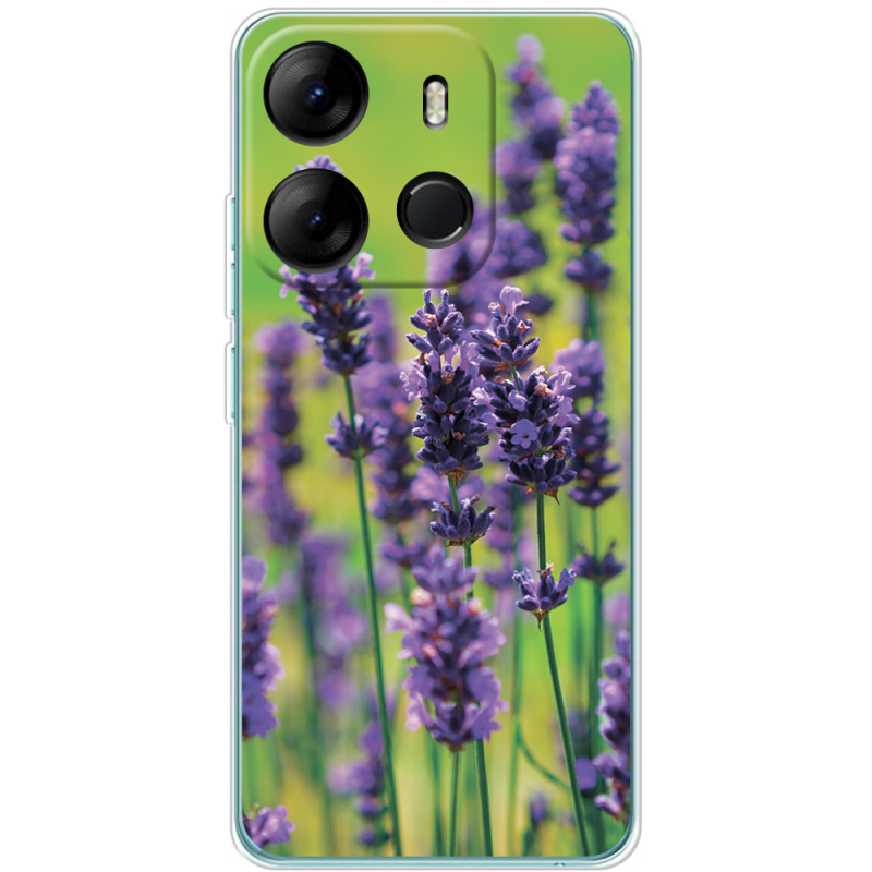 Чехол BoxFace Tecno Spark Go 2023 Green Lavender