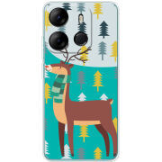 Чехол BoxFace Tecno Spark Go 2023 Foresty Deer