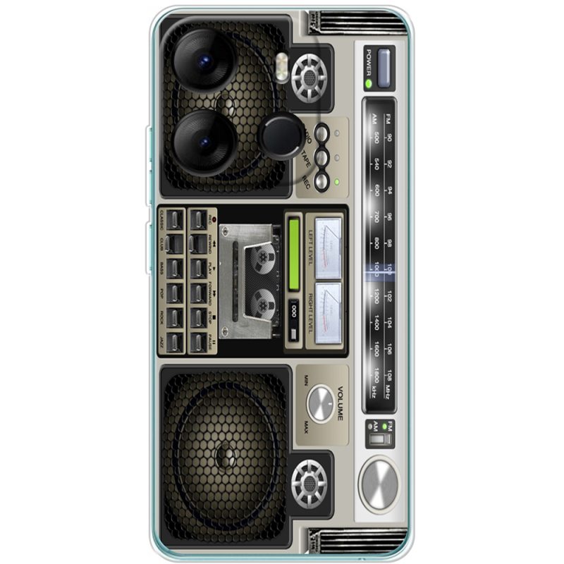 Чехол BoxFace Tecno Spark Go 2023 Old Boombox