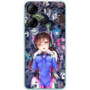 Чехол BoxFace Tecno Spark Go 2023 Overwatch D.VA