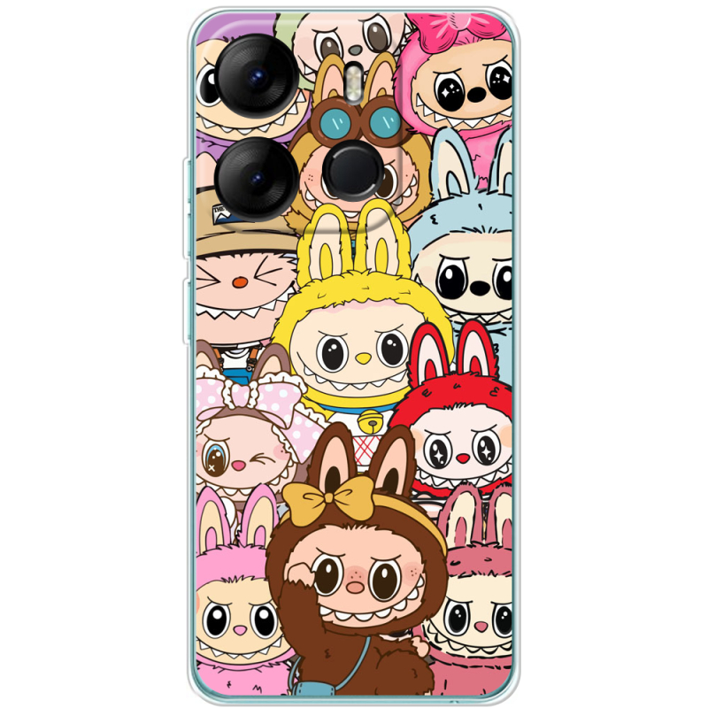 Чехол BoxFace Tecno Spark Go 2023 Labubu