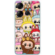 Чехол BoxFace Tecno Spark Go 2023 Labubu