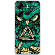 Чехол BoxFace Tecno Spark Go 2023 Masonic Owl