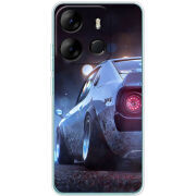 Чехол BoxFace Tecno Spark Go 2023 Silver Car