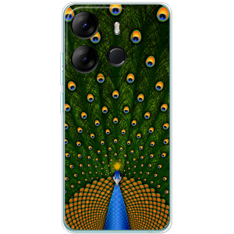 Чехол BoxFace Tecno Spark Go 2023 Peacocks Tail