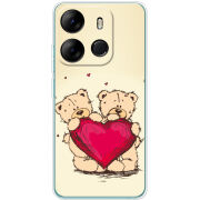 Чехол BoxFace Tecno Spark Go 2023 Teddy Bear Love