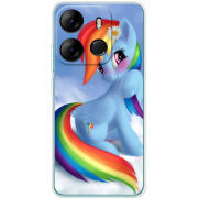 Чехол BoxFace Tecno Spark Go 2023 My Little Pony Rainbow Dash