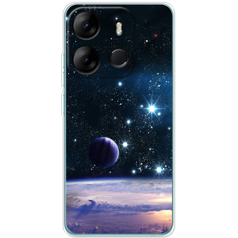 Чехол BoxFace Tecno Spark Go 2023 Space Landscape