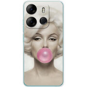 Чехол BoxFace Tecno Spark Go 2023 Marilyn Monroe Bubble Gum