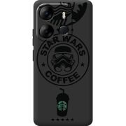 Черный чехол BoxFace Tecno Spark Go 2023 Dark Coffee