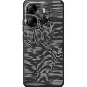 Черный чехол BoxFace Tecno Spark Go 2023 Optical Hand