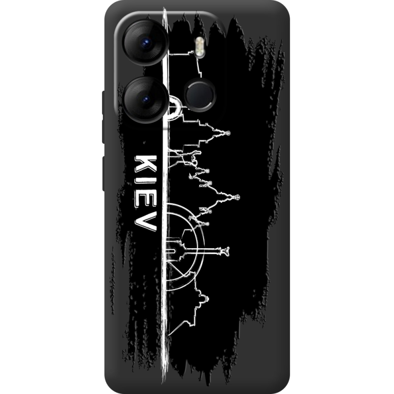 Черный чехол BoxFace Tecno Spark Go 2023 Kyiv