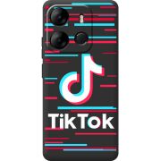 Черный чехол BoxFace Tecno Spark Go 2023 Tik Tok