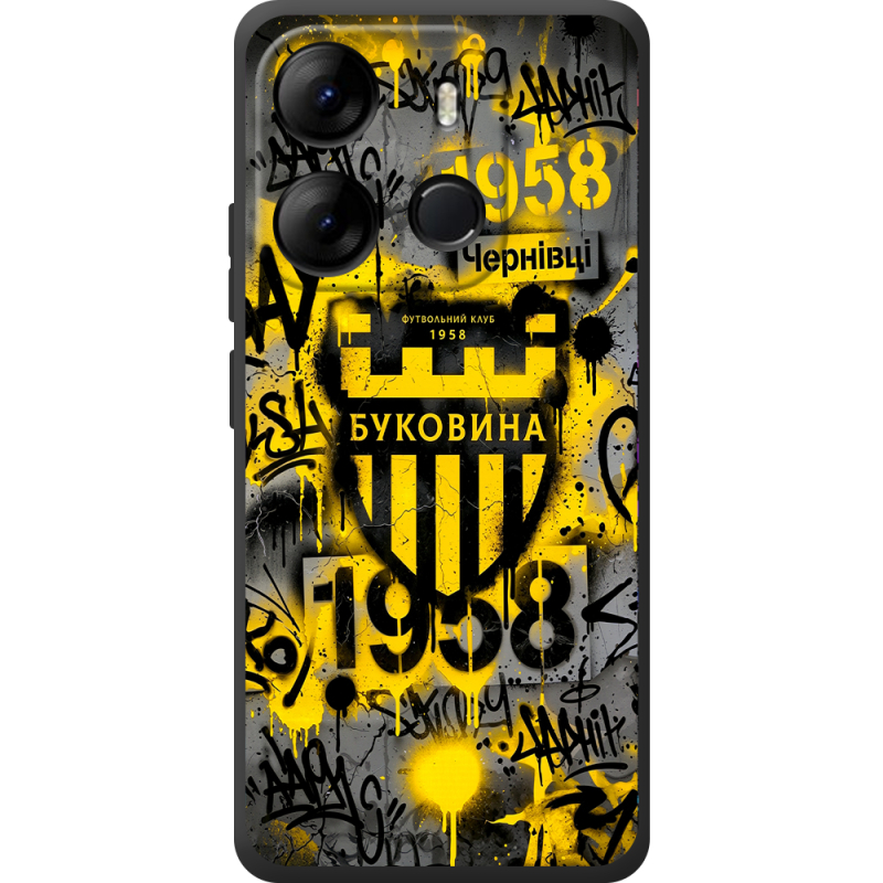 Черный чехол BoxFace Tecno Spark Go 2023 