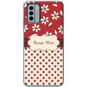 Чехол BoxFace Nokia G22 Именной Polka Dots