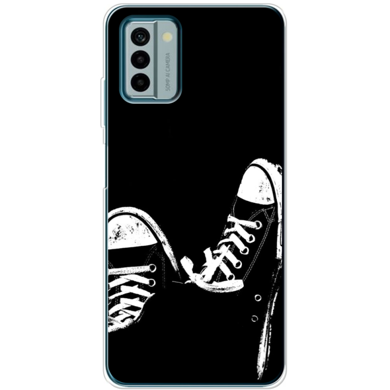 Чехол BoxFace Nokia G22 Black Sneakers