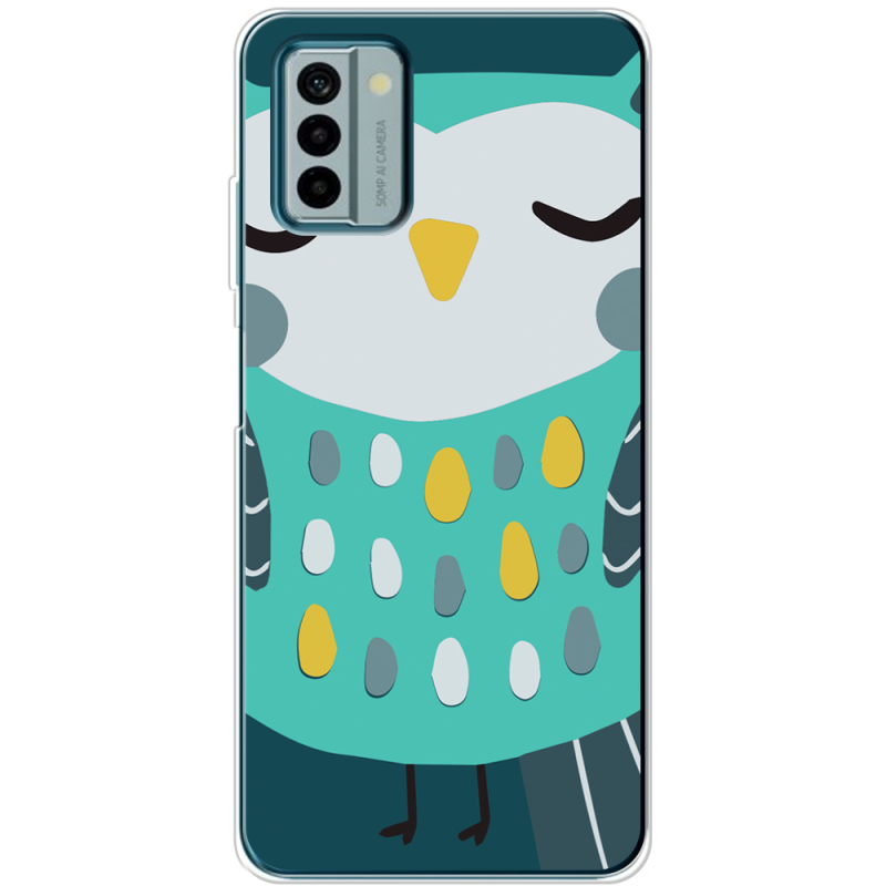 Чехол BoxFace Nokia G22 Green Owl