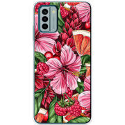 Чехол BoxFace Nokia G22 Tropical Flowers