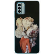 Чехол BoxFace Nokia G22 Exquisite White Flowers