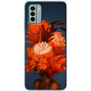 Чехол BoxFace Nokia G22 Exquisite Orange Flowers